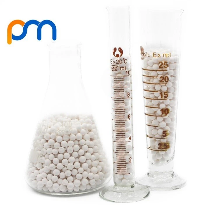 Activated alumina for adsorption H2O2